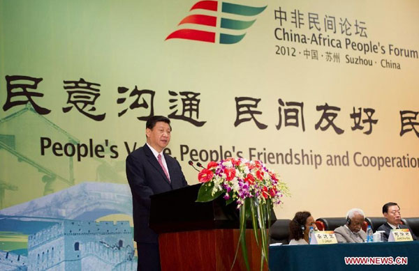 Xi addresses opening ceremony of China-Africa Forum