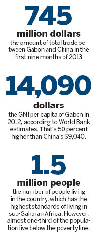 Chinese companies face challenges in Gabon