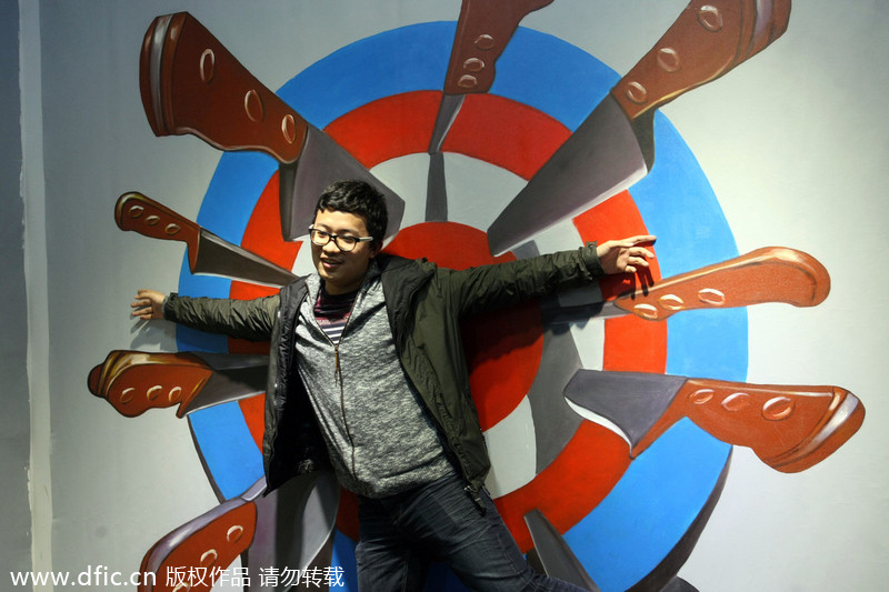 3D magic art show opens in Shanghai