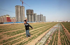 China's farmers feel deflationary chill