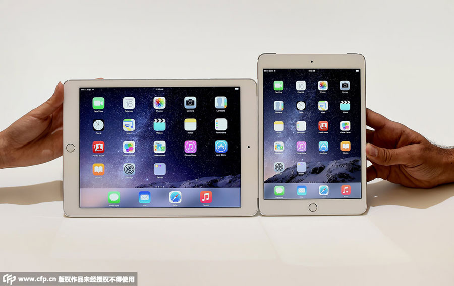 Apple unveils iPad Air 2 with Touch ID to secure Apple pay