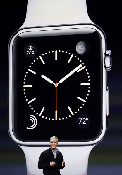 Apple unveiled first wearable watch