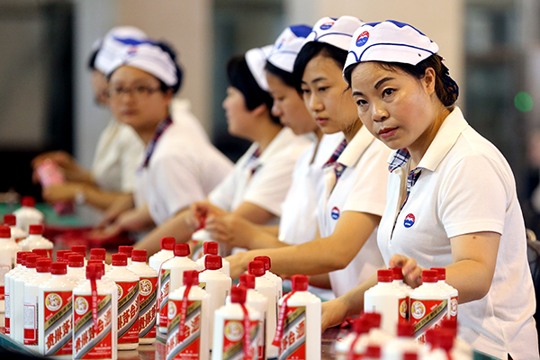 Moutai shares gain 45% this year, outperforming most A shares