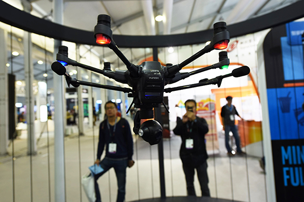 Drone makers reach for the sky