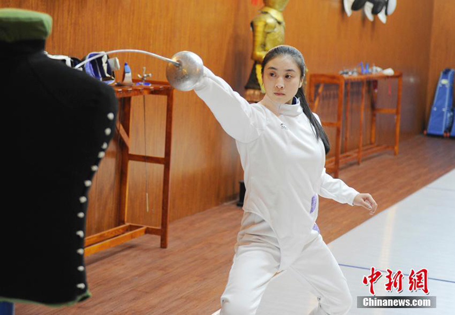 Blazing a new path in fencing