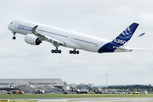 China Southern Airlines orders 20 Airbus A350s worth $6b