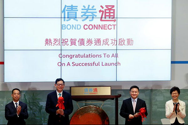 Bond Connect opens, giving investors a window to mainland