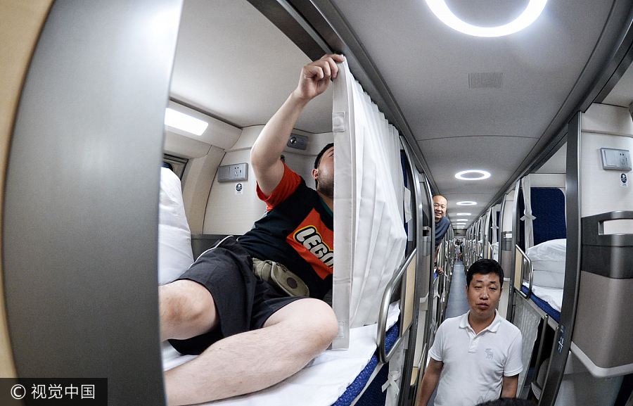 Full steam ahead for China's new bullet sleeper train
