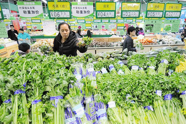 China's Consumer Price Index in March unchanged at 2.3%