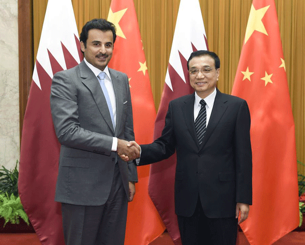 China, Qatar vow to deepen oil, gas cooperation