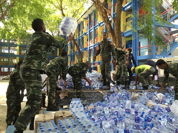 China donates $500,000 to restore water to Maldives