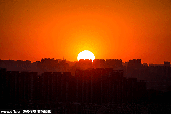 Beijing back to blue sky