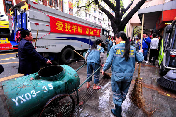 Sanitation workers win pay raise after protest