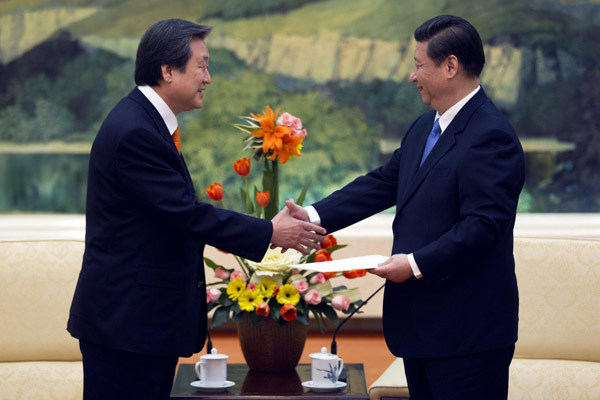 Xi urges peace of Korean Peninsula