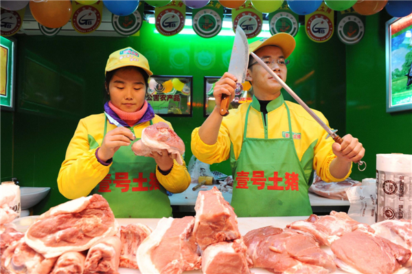 Graduate's slices of life as butcher