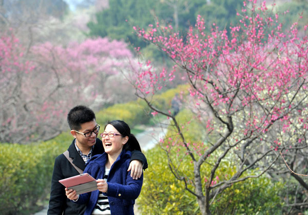 Spring blossom comes to East China