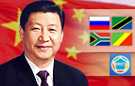 Chinese, S African presidents meet on cooperation