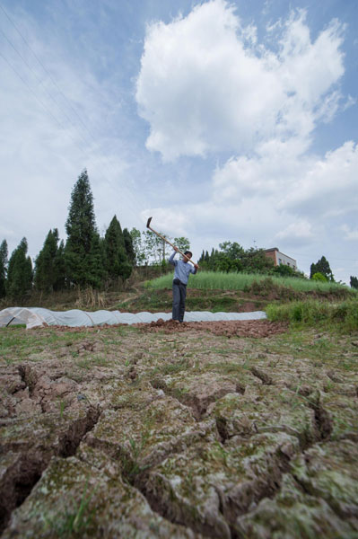 Continuing drought in SW China