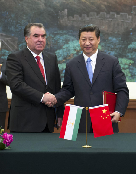 China, Tajikistan establish strategic partnership