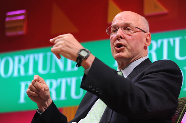Better ties to help tackle challenges, says Paulson
