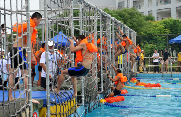 Mariner skill competition held in Zhejiang