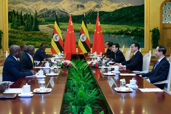 China to strengthen ties with Uganda