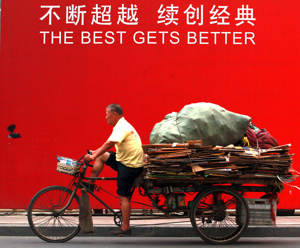 Garbage collector in Beijing
