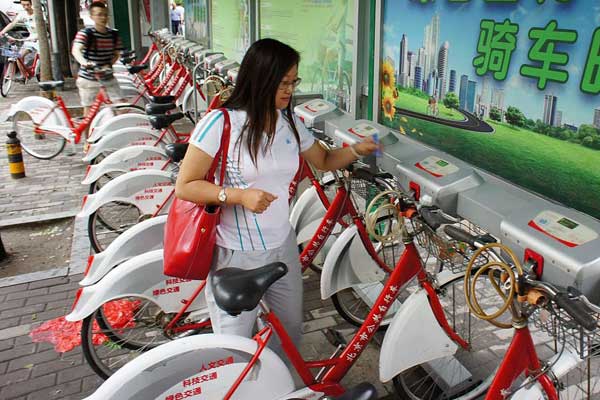 Beijing to double bicycles for rent