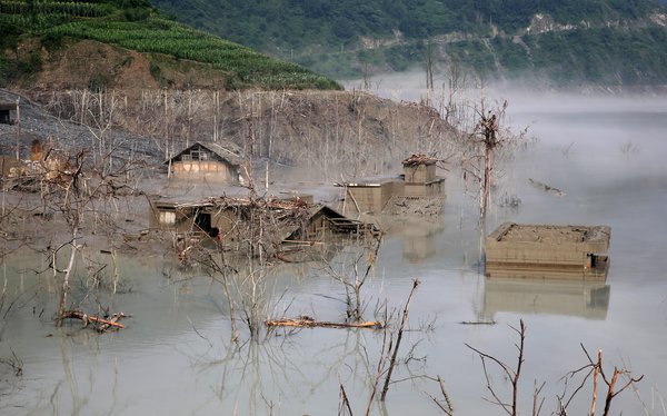 Village re-emerges 5 years after flooding