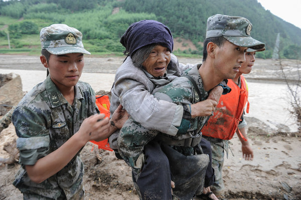 22 killed in Gansu floods