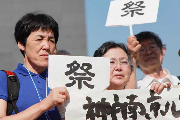 No remorse as Abe marks surrender