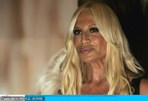 Donatella Versace After Surgery, Donatella Versace www.betr…