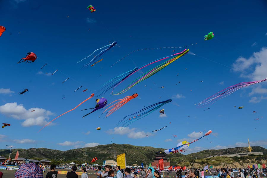 Kite festival held in E. China