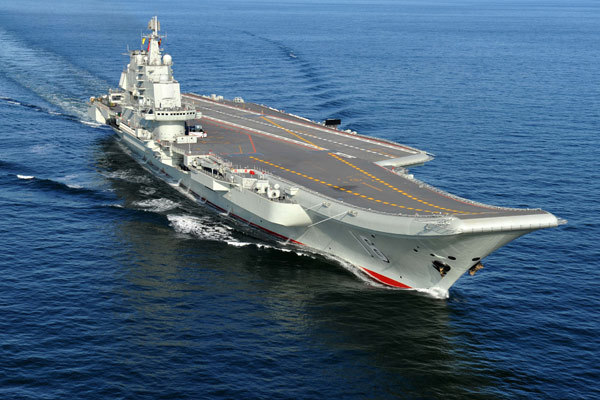 <EM>Liaoning</EM> carrier returns from S China Sea
