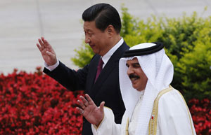 Chinese President meets GCC delegation