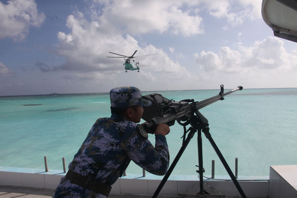 Navy patrol South China Sea islands
