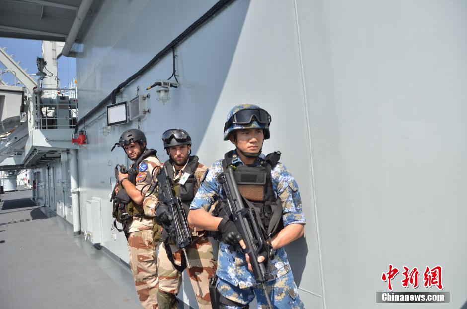 China, EU fleets hold joint anti-piracy drills