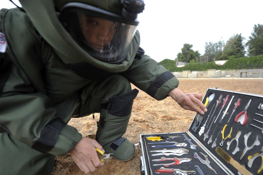 The silent world of bomb disposal officers