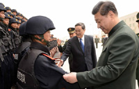 Xi pledges 'zero tolerance' for terrorism, separatism