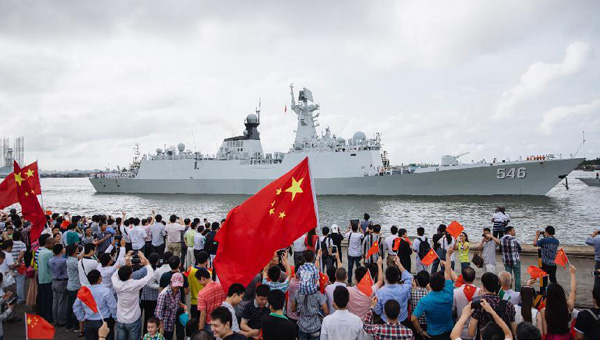 Chinese fleet visits Nigeria