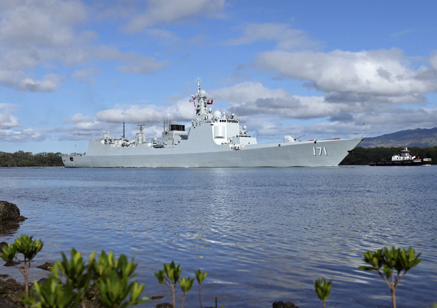 PLA ships arrive in Hawaii for world's largest naval exercise