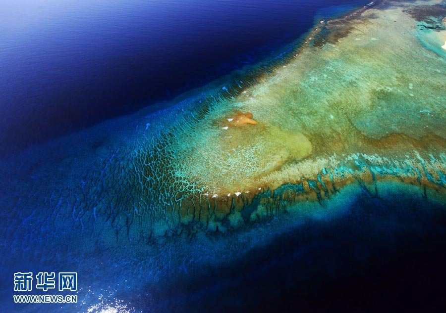 Amazing aerial photos of China's Xisha Islands