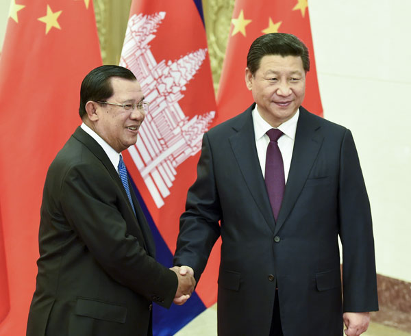 Chinese President stresses Sino-Cambodian friendship