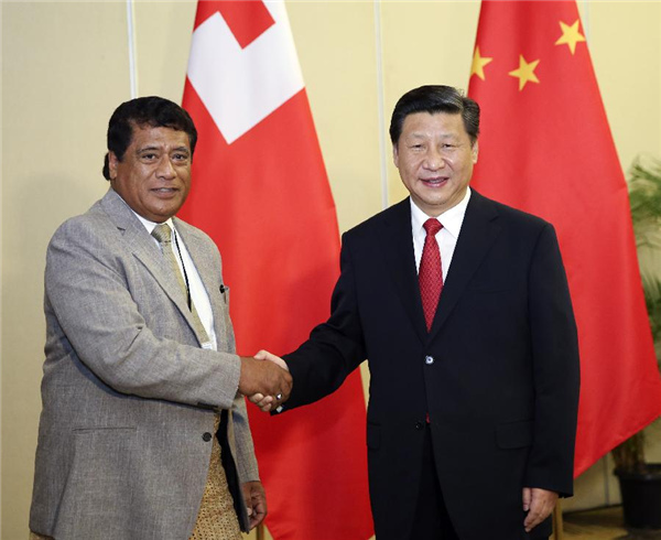 China reaffirms friendship, co-op with Pacific island countries