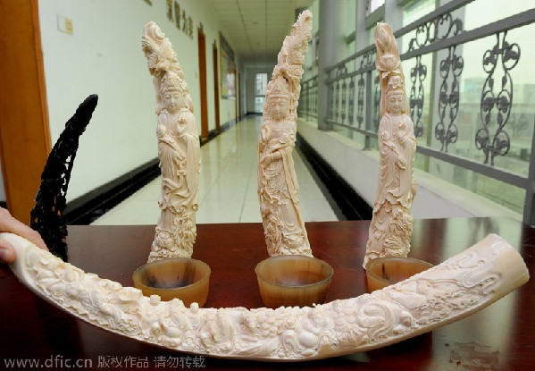 Ex-actress sells illegal ivory products via WeChat