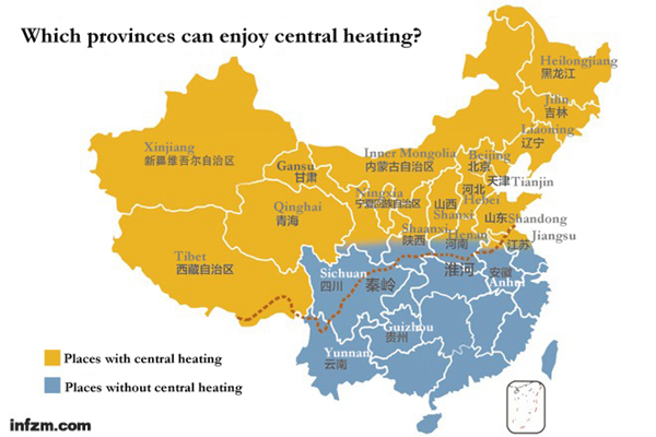The annual debate on heating in China