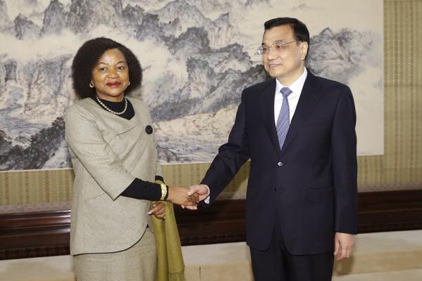 Li to South African leader: China ready to deepen cooperation