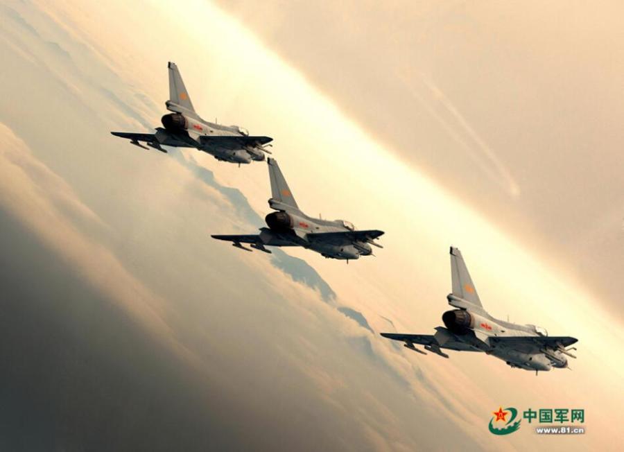Stunning photos of China's fighter planes