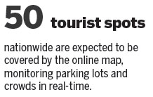 Online map aids visitors to capital