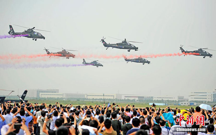 Intl Helicopter Exposition kicks off in Tianjin